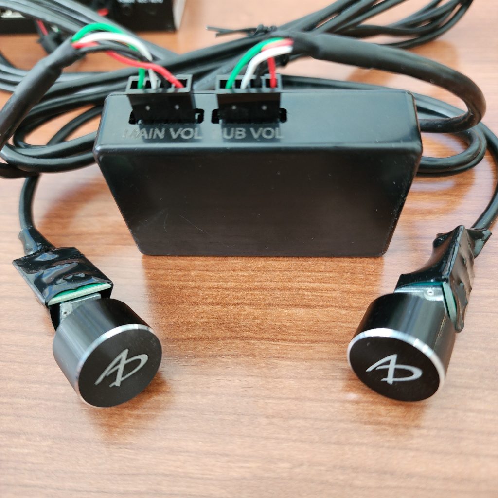 DSPKC Stealth Mount Dual Knob Controller for AT (Auto Tune) DSPs