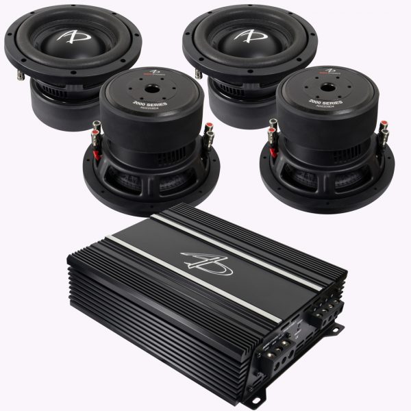 1500 Watts Quad 8" Package (K1500.1v2 + 2208D2)
