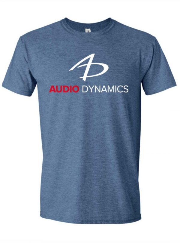 T-shirt-Heather Navy-Classic Logo