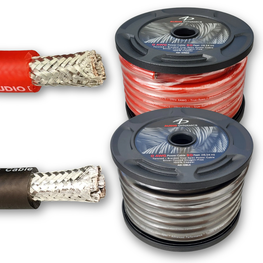 0AWG Power Wire - 50ft