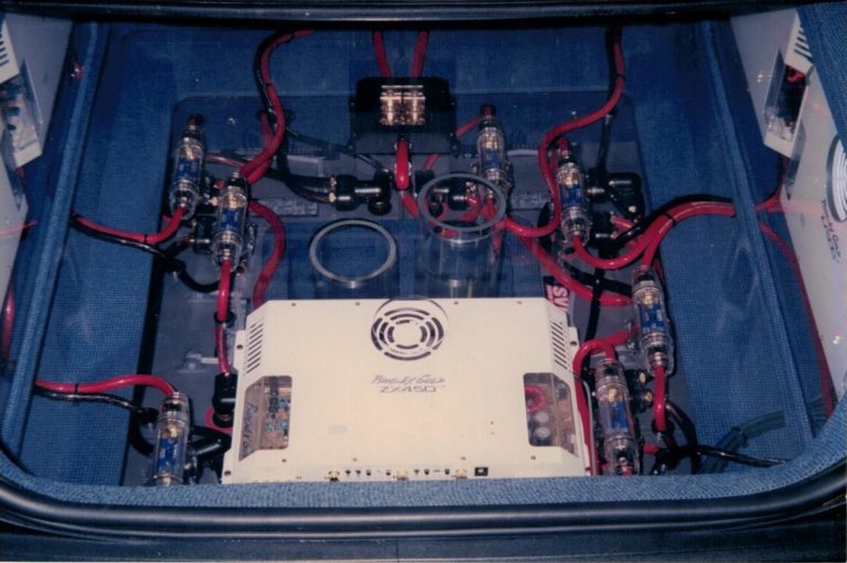 Beretta at Finals - trunk close up