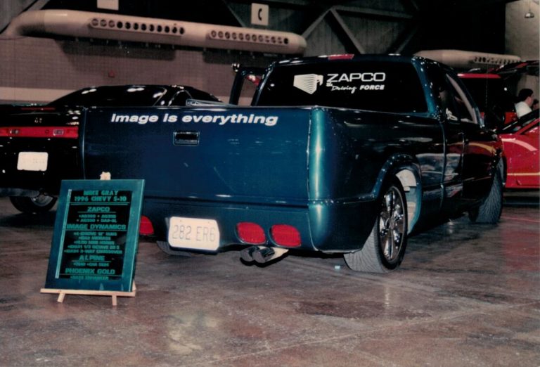 Mike Gray's truck at finals - rear