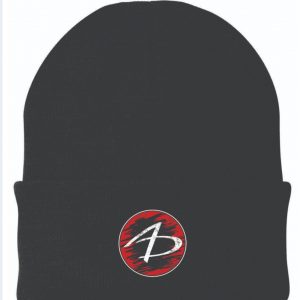 Beanie-Black-Round Logo